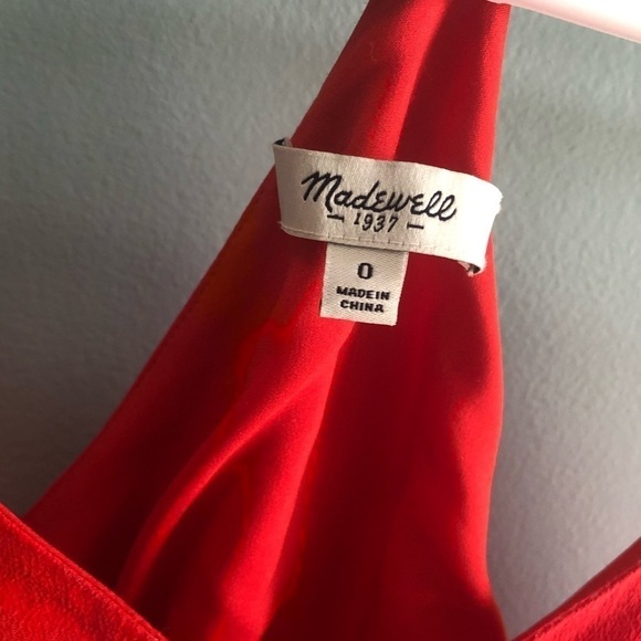 Madewell Red Mini Dress - Picture 5 of 11